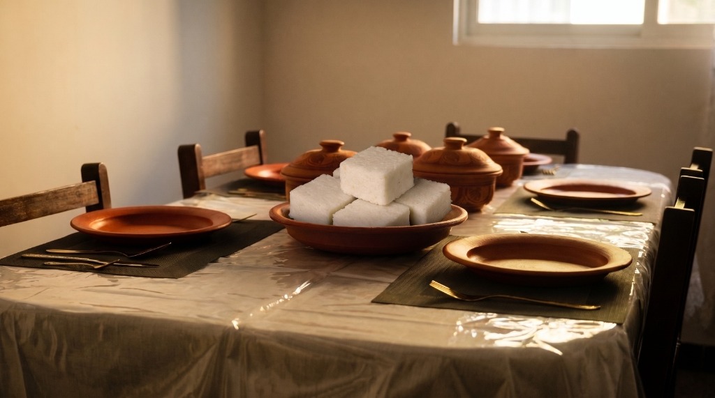 Traditional Sri Lankan Breakfast & Kiribath